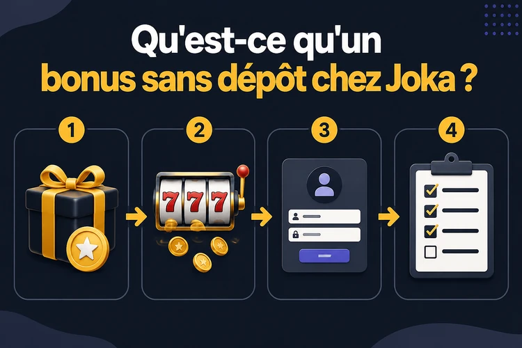 Qu'est-ce qu'un bonus sans dépôt chez Joka?