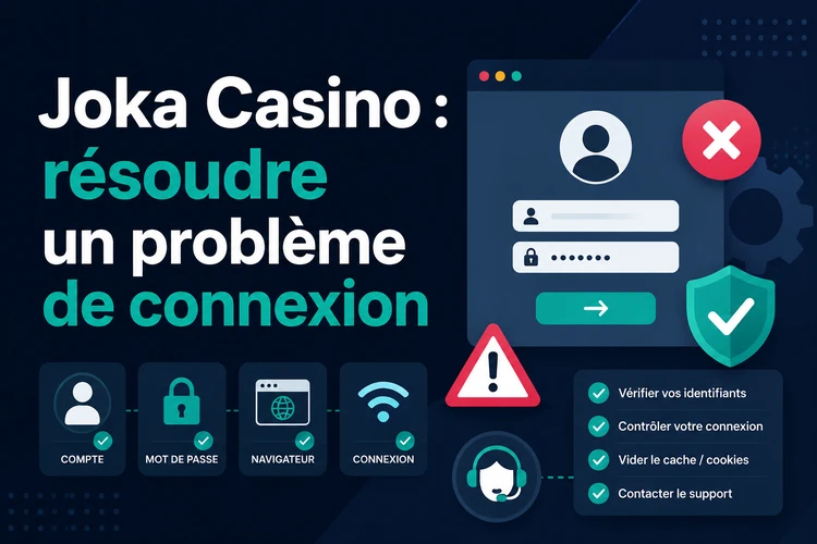 Joka Casino Connexion Impossible: comment résoudre le problème