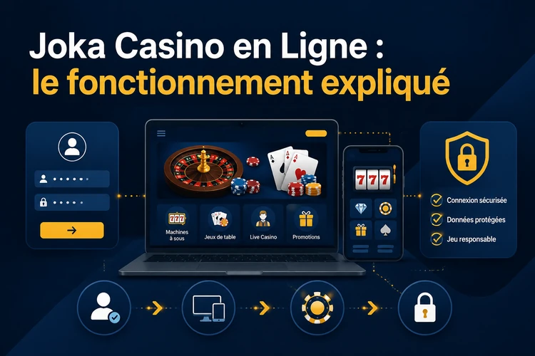 Joka Casino en Ligne: le fonctionnement expliqué