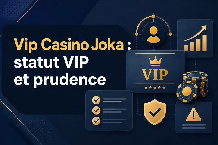 Vip Casino Joka: comment atteindre ce statut, et pourquoi rester prudent