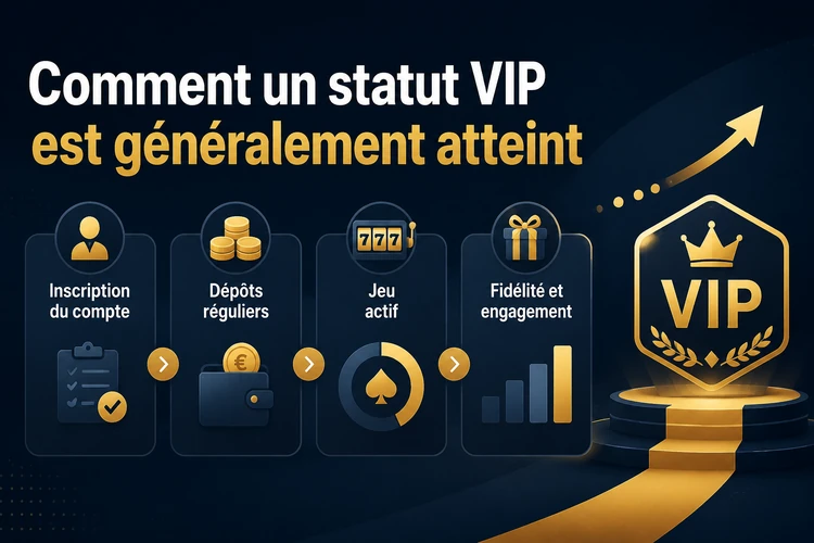 Comment un statut VIP est généralement atteint